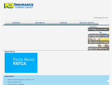 Tablet Screenshot of ncbinsurance.com